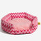 Plush Retreat Chevron Cat Bed-The Warm Hugger
