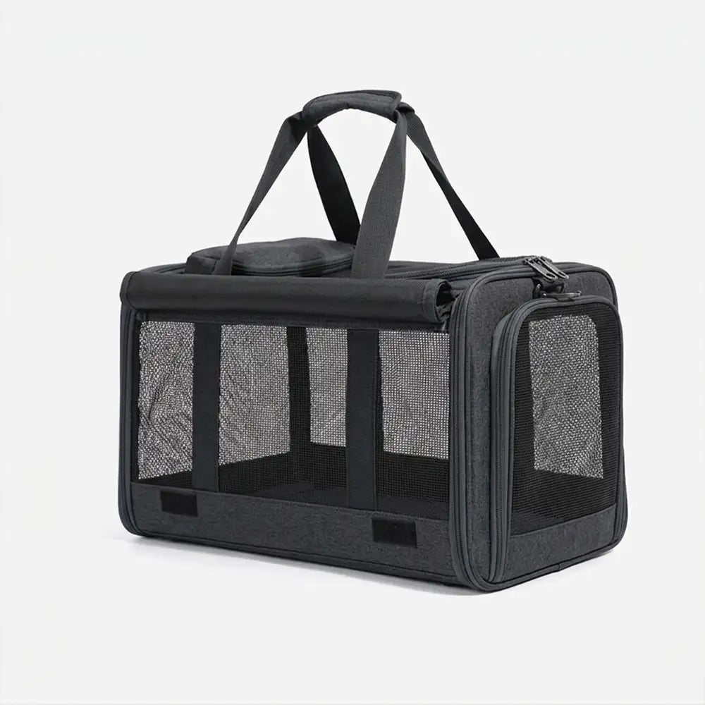Portable Breathable Large-Capacity Expandable Multi-Functional Cat Airline Approved Carrier Bag