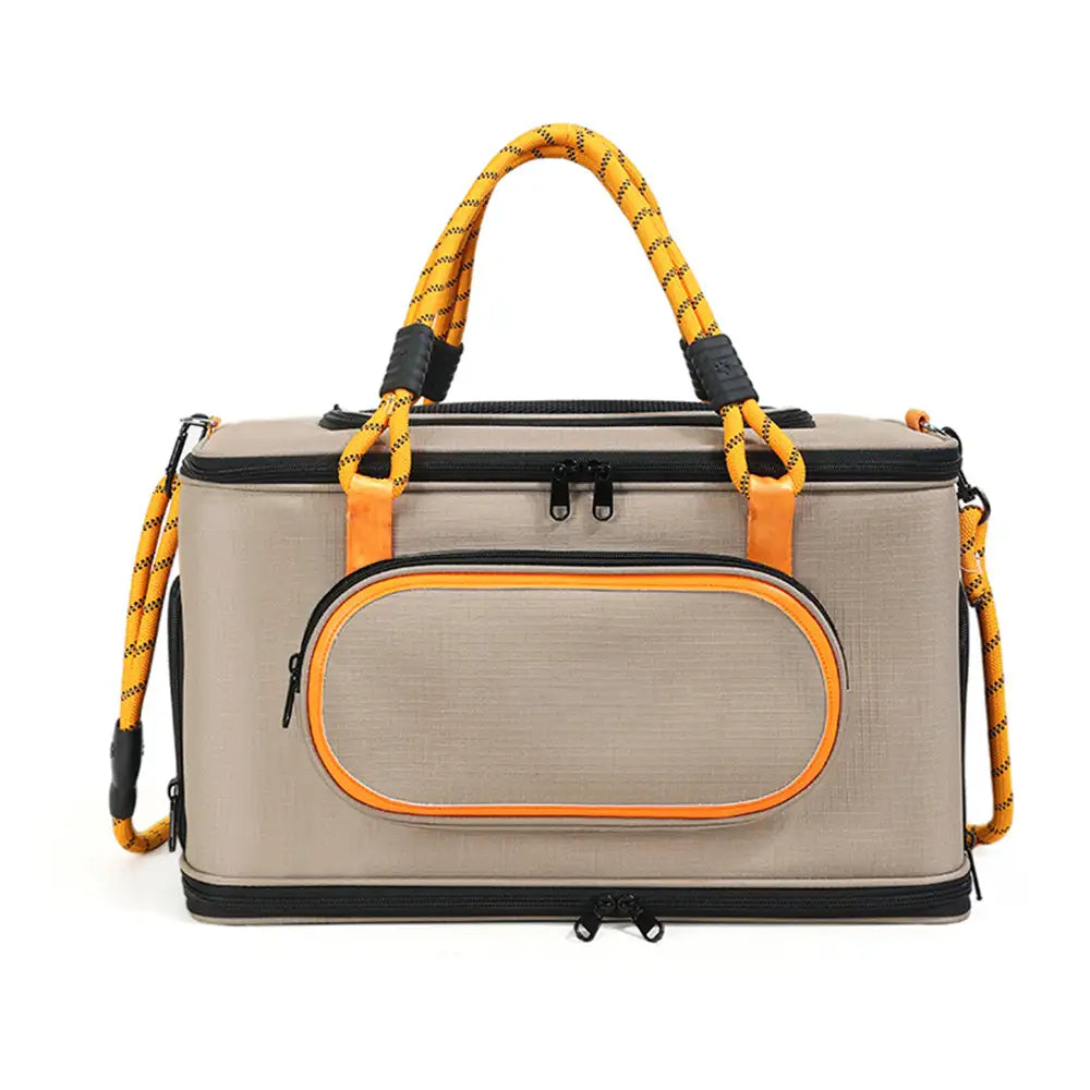 Portable Travel Breathable Cat Carrier Bag for Travel and Airline