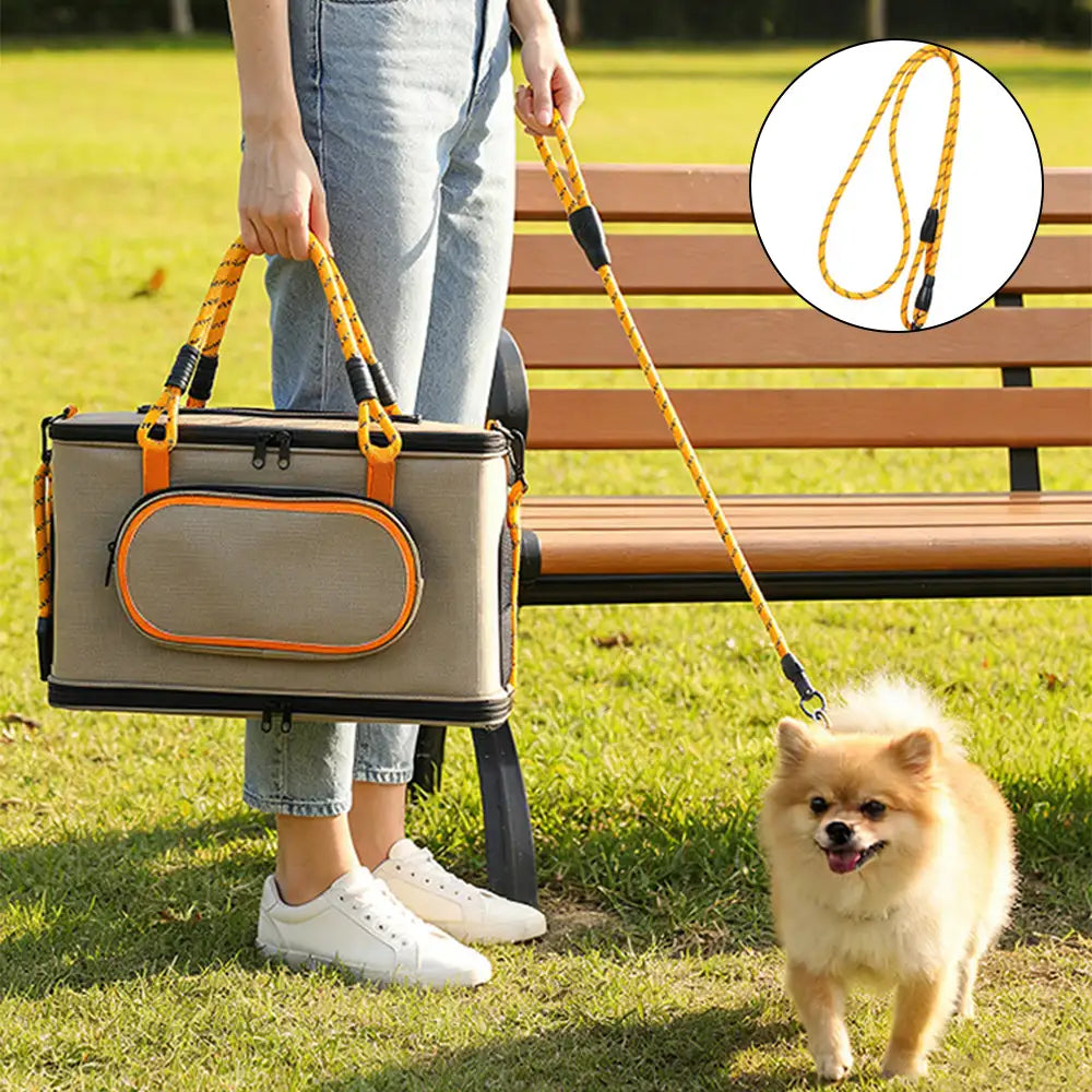 Portable Travel Breathable Cat Carrier Bag for Travel and Airline