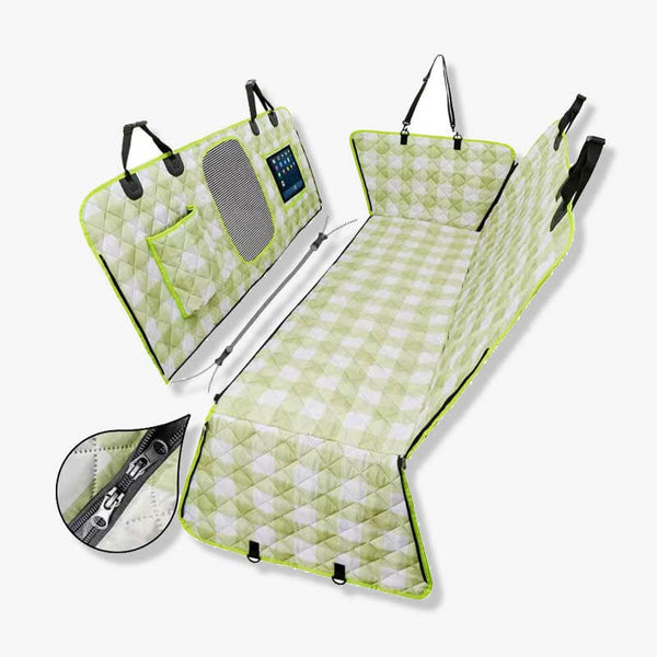 Cationic Fabric Oxford Fabric Waterproof Scratch Resistant Dog Car Seat Cover - FUNNYFUZZY