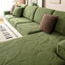 Modern Leaf Jacquard Water-Repellent Anti-Scratch Stretch Full Wrap Couch Cover