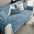 Waterproof Antimicrobial Simple Chenille Fabric Anti-scratch Couch Covers