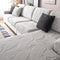 Modern Leaf Jacquard Water-Repellent Anti-Scratch Stretch Full Wrap Outdoor Couch Cover