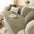 Simple Solid Colour Plush Furniture Protector Outdoor Couch Cover