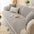 Simple Solid Colour Plush Furniture Protector Outdoor Couch Cover