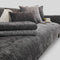 Simple Solid Color Chenille Scratch-resistant Protective Outdoor Couch Cover