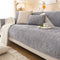 Simple Solid Color Chenille Scratch-resistant Protective Outdoor Couch Cover