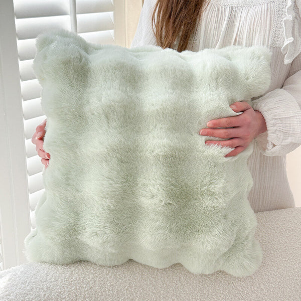 Soft Cushion Reversible Plush Sofa Pillow