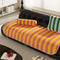 Stylish Striped Ice Silk Breathable Non-Slip Couch Cover