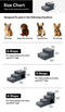 Foldable Dog Stairs with Storage and Condo - Funnyfuzzy SnugNest