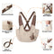Versatile Pocket Portable Pet Front Backpack Cat Sling Chest Carrier