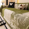 Vintage Botanical Jacquard Chenille Sofa Scratch-Resistant Couch Cover