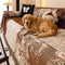 Vintage Botanical Jacquard Chenille Sofa Scratch-Resistant Couch Cover