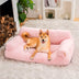 Vintage Leisure Diamond Dog & Cat Sofa Bed - FUNNYFUZZY