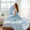 Waffle Ice Silk Cooling Double Sided Cold Effect Summer Blanket