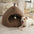 Warm Plush Cozy Hideaway Cat Cave Dog Bed