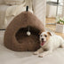 Warm Plush Cozy Hideaway Cat Cave Dog Bed