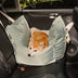 Full Leather Dog Pet Car Seat Bed - Fort - FUNNYFUZZY