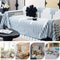 Cooling Ice Silk Breathable Heat-Absorbing Sofa Blanket Washable Couch Cover