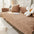 Warm Crystal Velvet Wheat Embroidery Non-Slip Couch Cover