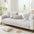 Wood Grain Texture Soft Chenille Anti-scratch Couch Cover