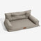 Luxe Faux Leather Foldable Orthopedic Large Dog Bed - Outdoor